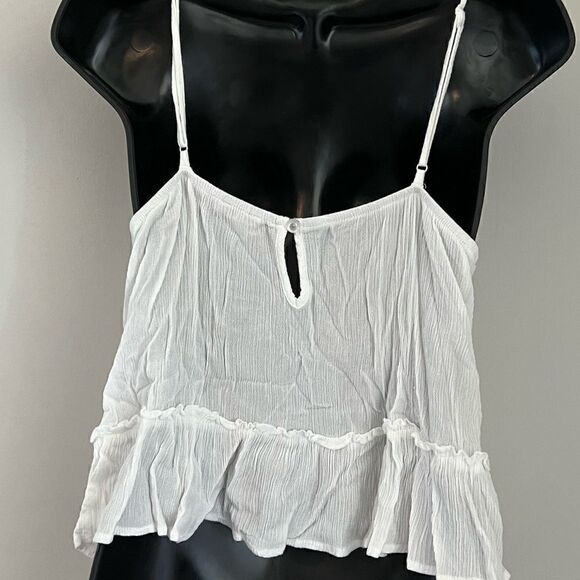 𝅺MI Ami Sleeveless Camisole Small White - Picture 4 of 5
